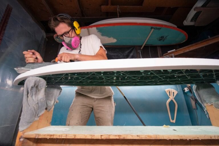 South Portland surfing startup cuts back on waste by turning fishing nets into boards